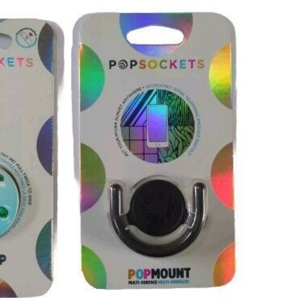 POPSOCKETS POPGRIP & POPMOUNT Phone Grip & Stand w/Swappable Tortuga Pop Socket - Picture 3 of 8